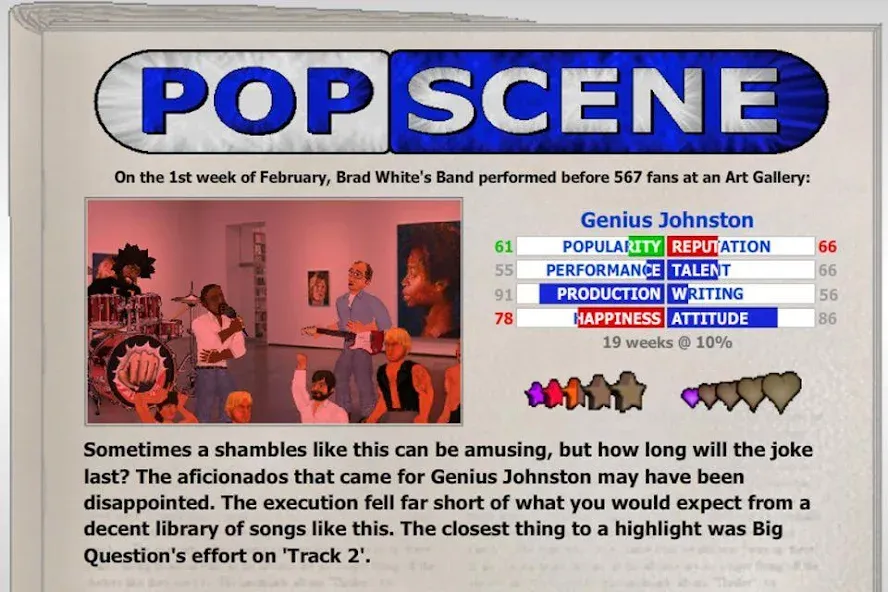 Popscene (Попсцена)  [МОД Много монет] Screenshot 4