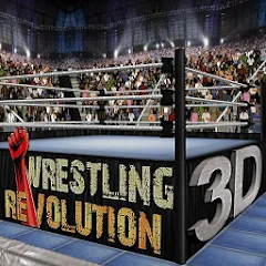 Взлом Wrestling Revolution 3D (Реслинг Революшн 3Д)  [МОД Много денег] - последняя версия apk на Андроид