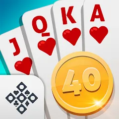 Взломанная Scala 40 Online - Card Game (Скала 40 Онлайн)  [МОД Бесконечные монеты] - последняя версия apk на Андроид