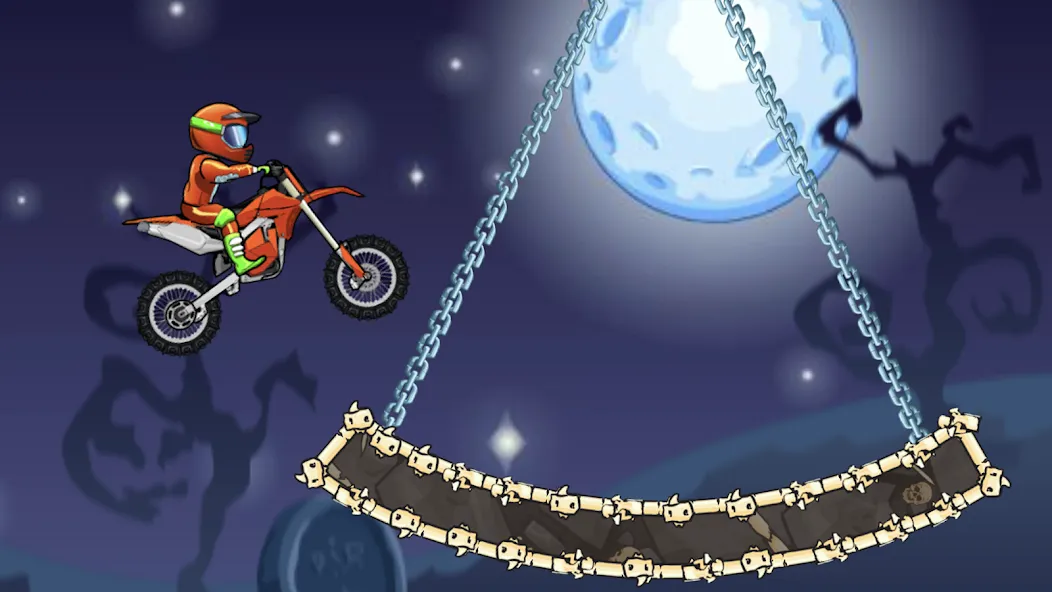 Moto X3M Bike Race Game (Мото 3М Игра на мотоциклах)  [МОД Меню] Screenshot 2