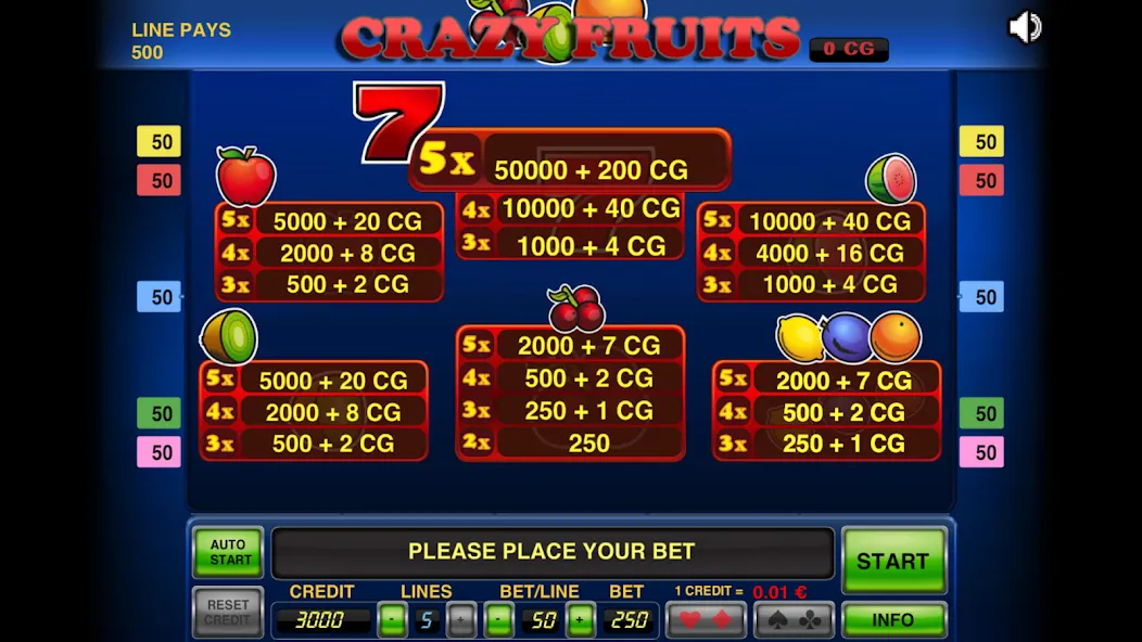 Crazy Fruits (Крейзи Фрутс)  [МОД Бесконечные монеты] Screenshot 4