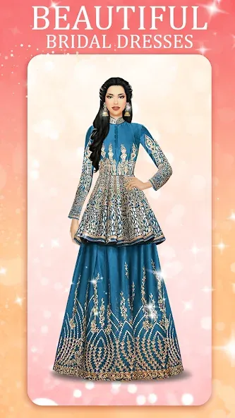 Indian Fashion Dressup Stylist  [МОД Unlimited Money] Screenshot 1