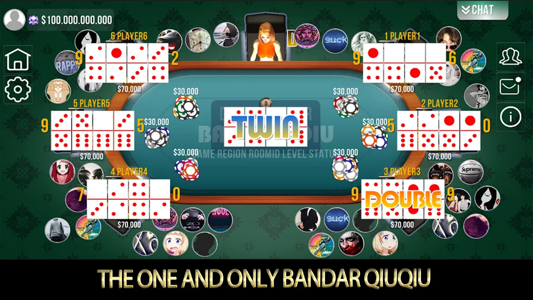 Domino Poker QiuQiu Gaple (Домино Покер ЧиЧи Гапле)  [МОД Много денег] Screenshot 3