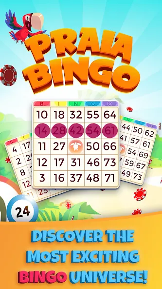 Praia Bingo: Slot & Casino (Прэйя Бинго)  [МОД Бесконечные монеты] Screenshot 1