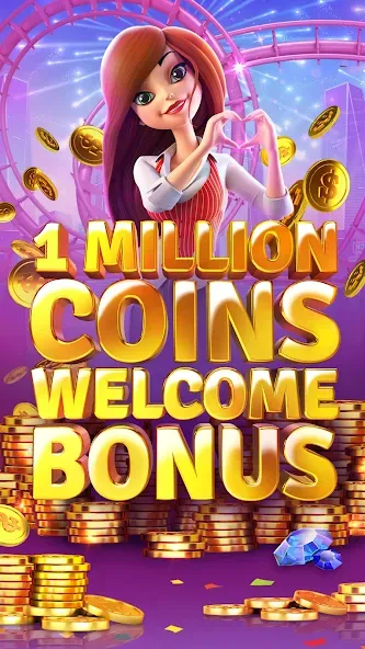 Slotomania™ Slots Casino Games (Слотомания)  [МОД Много монет] Screenshot 2