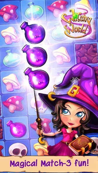 Witchy World (Уитчи Ворлд)  [МОД Бесконечные деньги] Screenshot 1