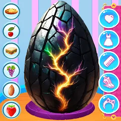 Взломанная Dragon Eggs Surprise (Драгон Эггс Сюрприз)  [МОД Menu] - последняя версия apk на Андроид