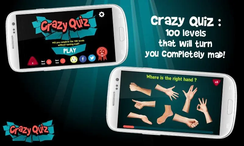 Crazy Quiz (Крэйзи Квиз)  [МОД Меню] Screenshot 1