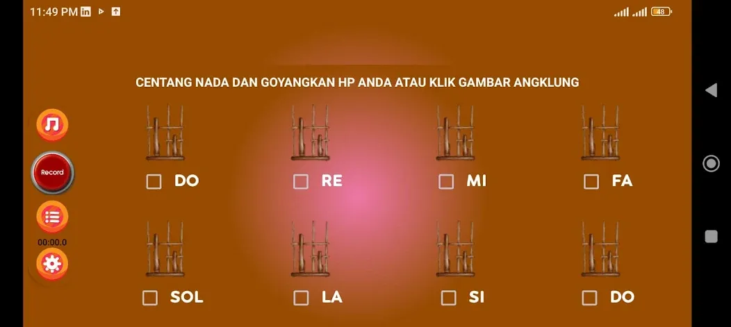 Angklung Instrument (Ангклунг инструмент)  [МОД Бесконечные монеты] Screenshot 2