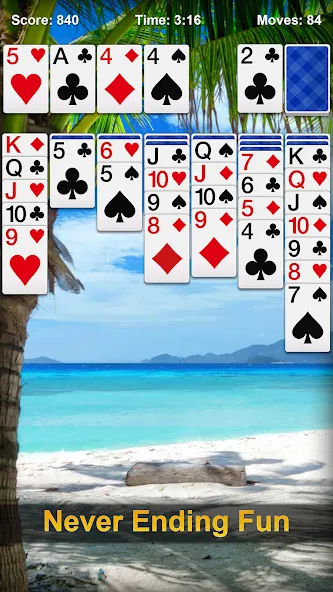 Solitaire - Classic Card Games  [МОД Бесконечные деньги] Screenshot 4