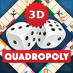 Взломанная Quadropoly - Monopolist Tycoon  [МОД Все открыто] - последняя версия apk на Андроид