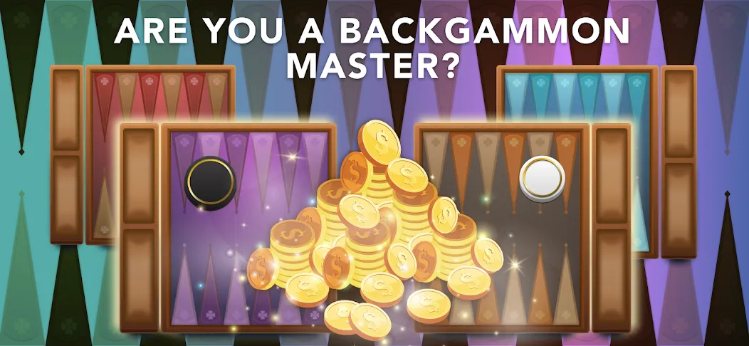 Backgammon Classic + Online  [МОД Mega Pack] Screenshot 2