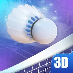 Скачать взломанную Badminton Blitz - PVP online (Бэдминтон Блиц)  [МОД Unlocked] - полная версия apk на Андроид