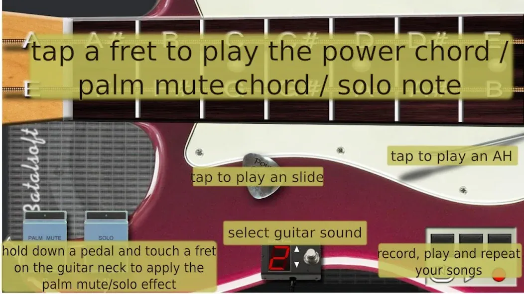 Power guitar HD  [МОД Много монет] Screenshot 4