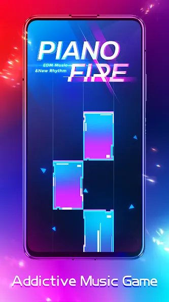 Piano Fire: Edm Music & Piano (Пиано Файр)  [МОД Menu] Screenshot 1