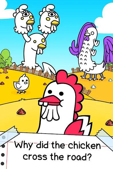 Chicken Evolution: Idle Game (Чикен Эволюшн)  [МОД Меню] Screenshot 1