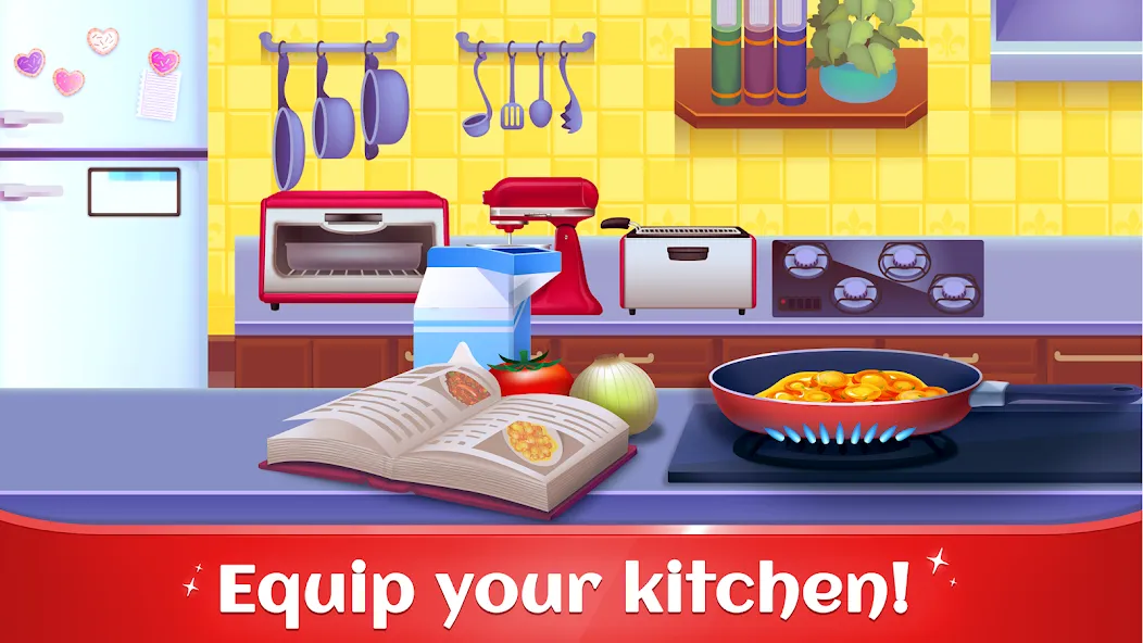 Cookbook Master: Cooking Games (Кулинарный Мастер)  [МОД Много денег] Screenshot 1