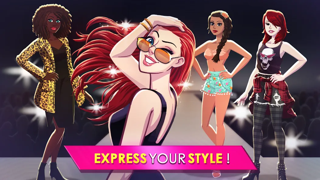 Fashion Fever: Dress Up Game (Фэшн Фивер)  [МОД Бесконечные деньги] Screenshot 1