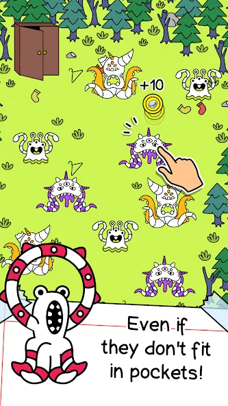 Monster Evolution: Merge Game (Монстер Эволюшн)  [МОД Unlocked] Screenshot 2