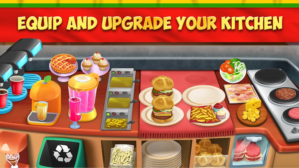 My Burger Shop 2: Food Game (Мой Бургер Шоп 2)  [МОД Много денег] Screenshot 4