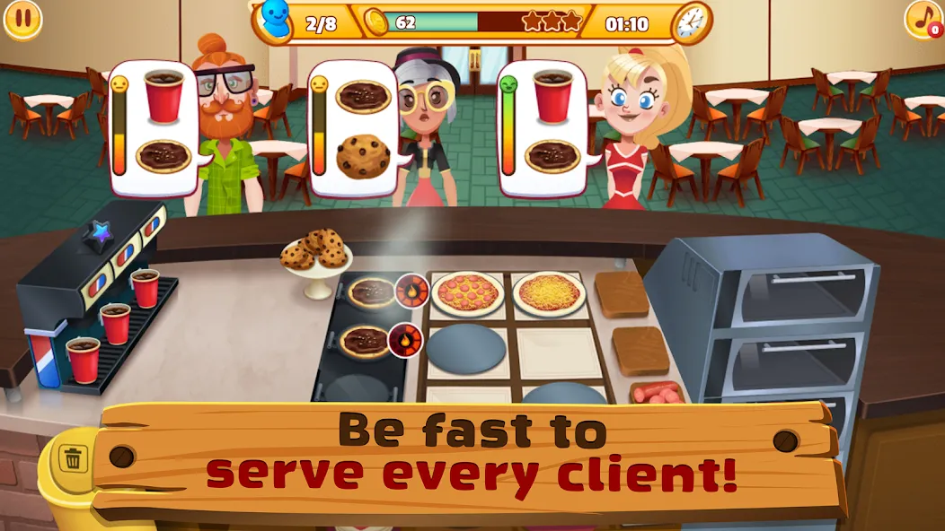 My Pizza Shop 2: Food Games (Мой Пиццерия 2)  [МОД Menu] Screenshot 5