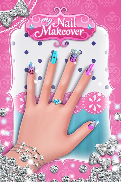 My Nail Makeover: Nail Salon (Моя маникюрная переменка)  [МОД Много монет] Screenshot 1