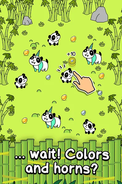 Panda Evolution: Idle Clicker (Панда Эволюция)  [МОД Menu] Screenshot 2