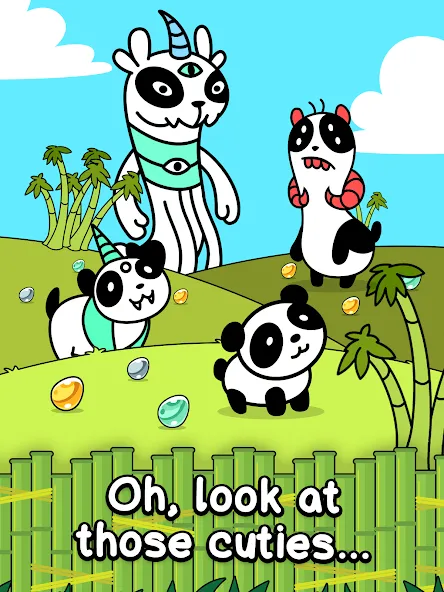 Panda Evolution: Idle Clicker (Панда Эволюция)  [МОД Menu] Screenshot 5