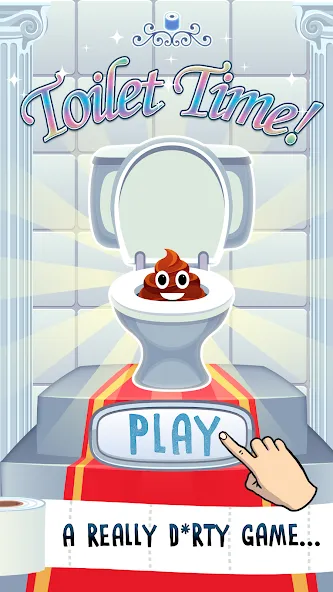 Toilet Time: Fun Mini Games (Туалетное время)  [МОД Бесконечные монеты] Screenshot 1