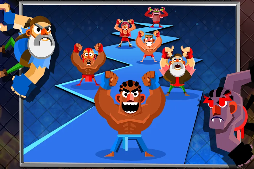 UFB 2: Fighting Champions Game (УФБ 2)  [МОД Бесконечные деньги] Screenshot 3