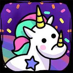 Взломанная Unicorn Evolution: Idle Catch (Юникорн Эволюшн)  [МОД Все открыто] - стабильная версия apk на Андроид