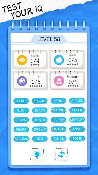 Word Sort: Association Connect (Соннект Колорс)  [МОД Mega Pack] Screenshot 5