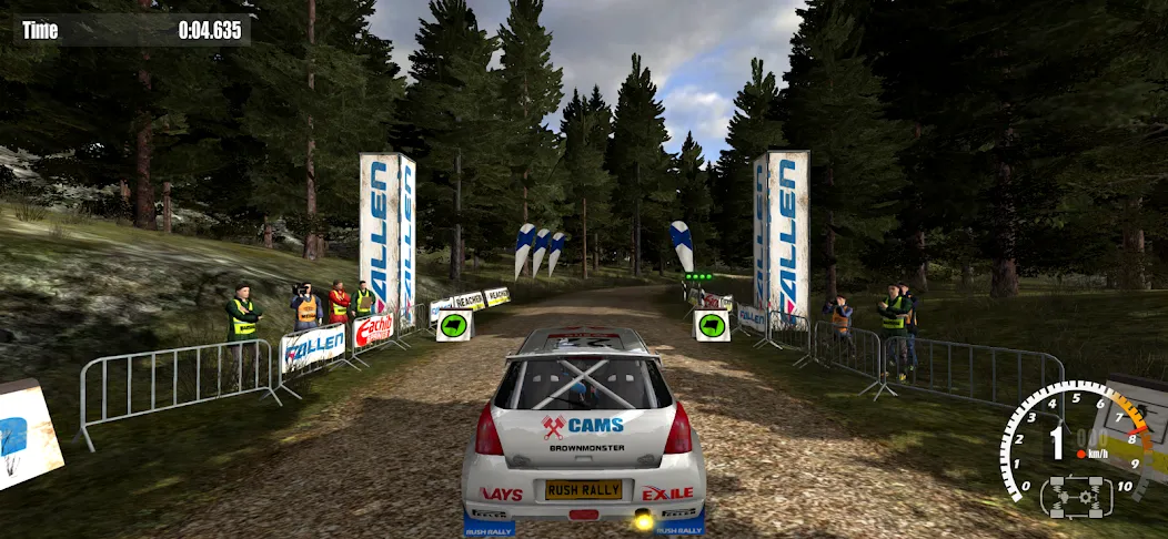 Rush Rally 3 Demo (Раш Ралли 3 Демо)  [МОД Меню] Screenshot 1