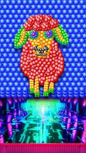 Bubble Shooter Jerry (Бабл Шутер Джерри)  [МОД Бесконечные монеты] Screenshot 3