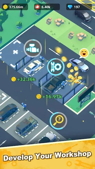 Car Mechanic Tycoon (Кар Механик Тайкун)  [МОД Много денег] Screenshot 3