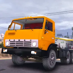 Взлом KAMAZ: Ultimate Russian Truck  [МОД Mega Pack] - стабильная версия apk на Андроид