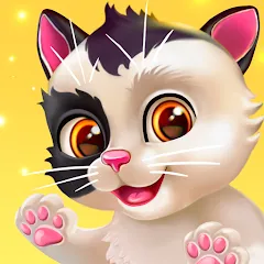 Скачать взлом My Cat - Virtual pet simulator (Мой кот)  [МОД Unlocked] - стабильная версия apk на Андроид