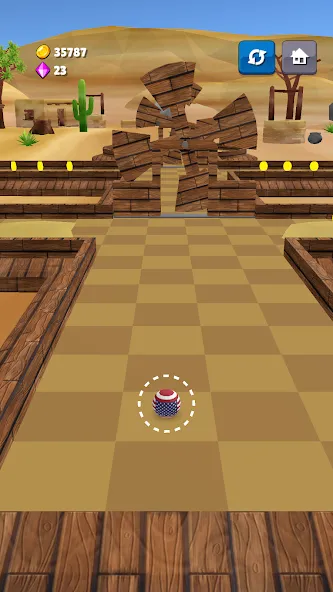 Mini Golf Game - Putt Putt 3D (Мини Гольф Челлендж)  [МОД Бесконечные монеты] Screenshot 2