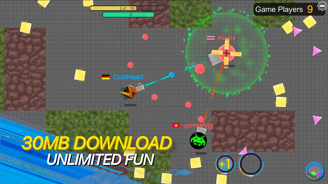 tank io games - piupiu.io  [МОД Unlocked] Screenshot 4