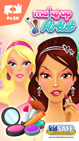 Makeup Girls - Games for kids  [МОД Бесконечные деньги] Screenshot 1