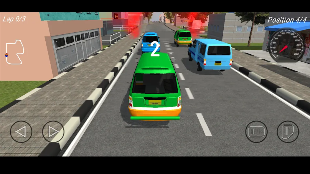 Angkot : Street Racing (Ангкот)  [МОД Unlocked] Screenshot 2