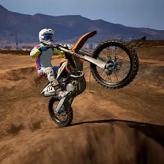 Скачать взломанную Dirt MX Bikes KTM Motocross 3D (Дирт МХ Байкс КТМ Мотокросс 3Д)  [МОД Бесконечные деньги] - последняя версия apk на Андроид