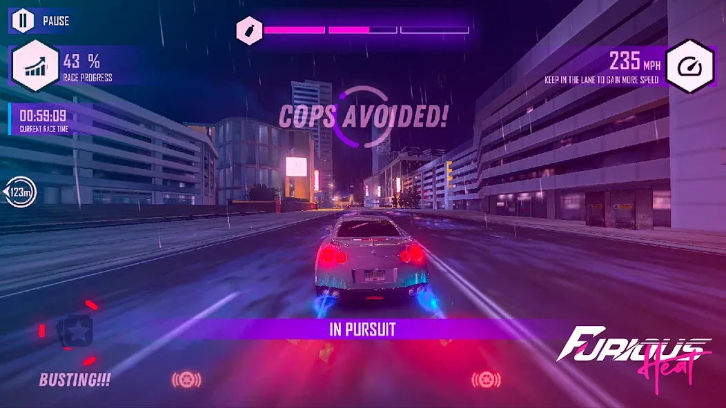 Furious: Heat Racing 2024 (Фьюриъс)  [МОД Menu] Screenshot 2