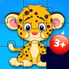 Взломанная Kids puzzles - 3 and 5 years  [МОД Menu] - стабильная версия apk на Андроид