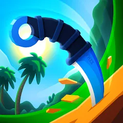 Скачать взломанную Flippy Knife: 3D flipping game (Флиппи Найф)  [МОД Меню] - полная версия apk на Андроид