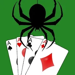 Взломанная Spider Solitaire Card Game Fun  [МОД Много денег] - последняя версия apk на Андроид