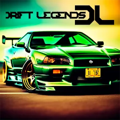 Скачать взлом Drift Legends - Drifting games (Дрифт Легенды)  [МОД Mega Pack] - последняя версия apk на Андроид