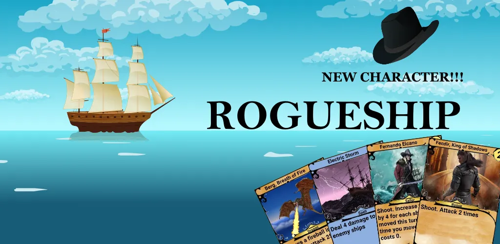 RogueShip - RPG Roguelike Card (РоугеШип)  [МОД Меню] Screenshot 1