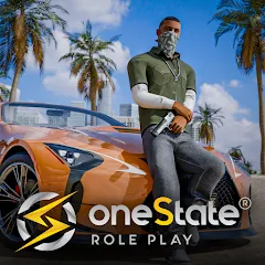 Скачать взломанную One State RP - Life Simulator (Ван Стейт РП)  [МОД Много монет] - последняя версия apk на Андроид