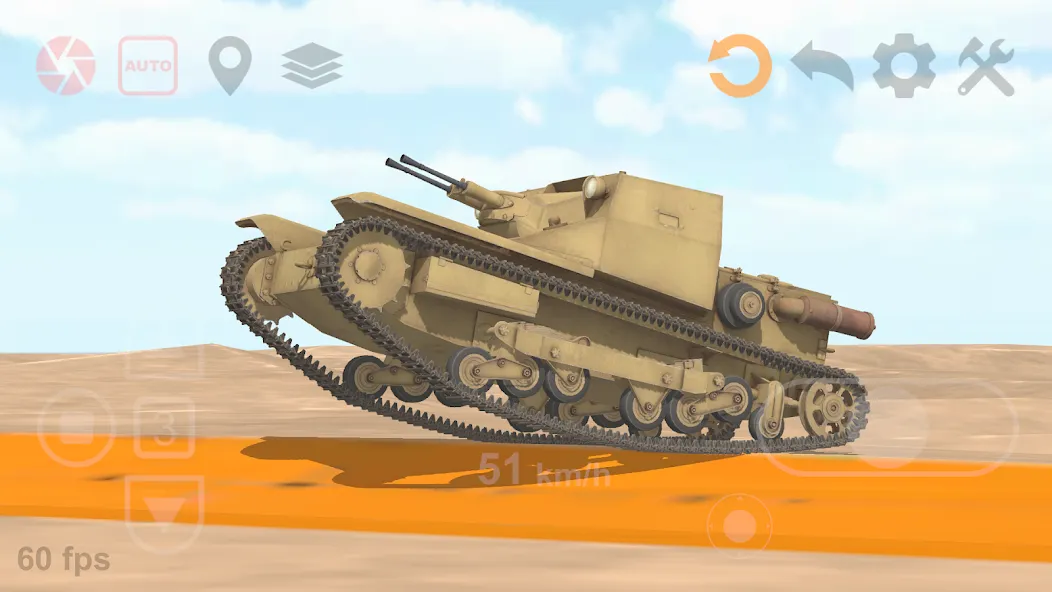 Tank Physics Mobile Vol.3  [МОД Много денег] Screenshot 4